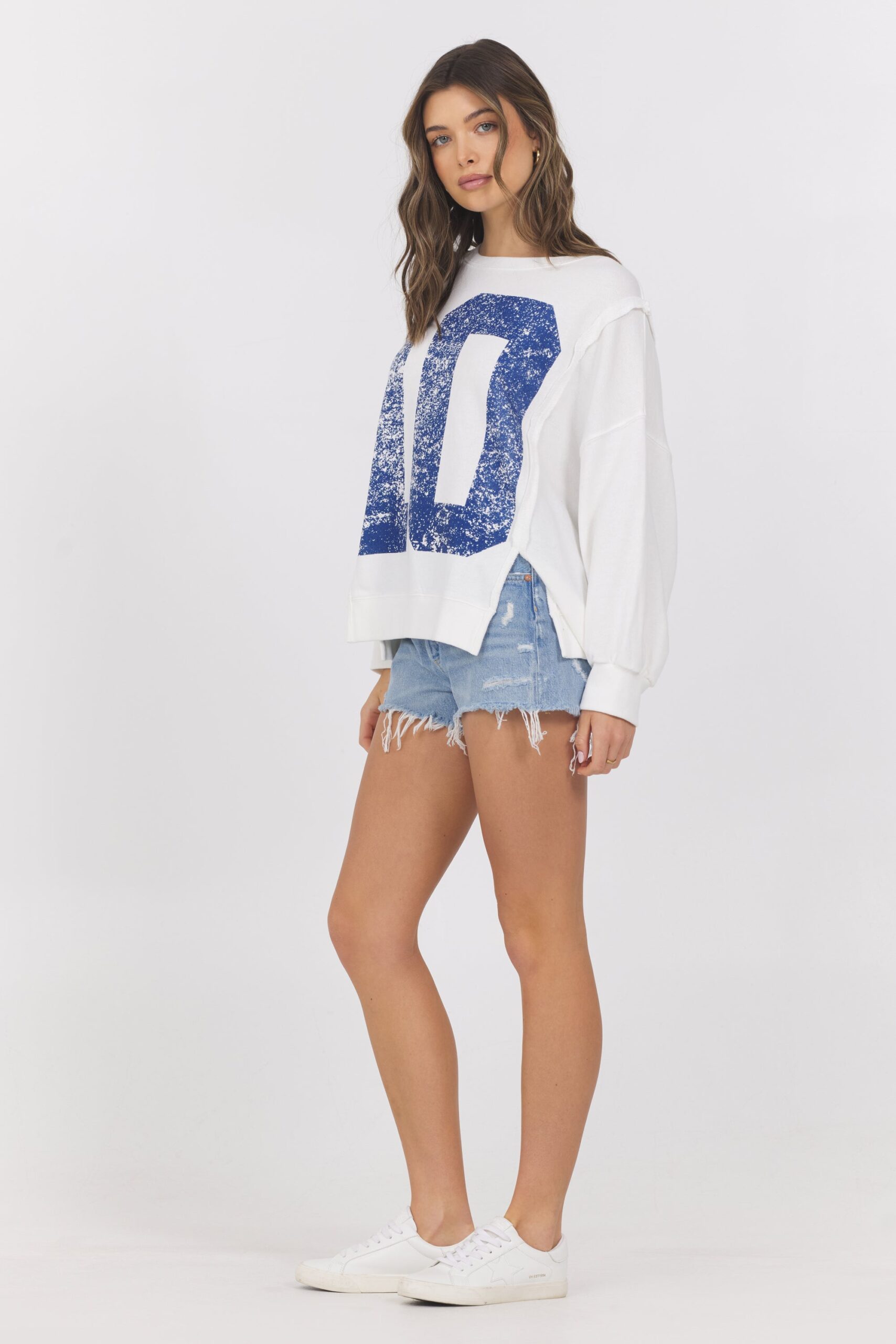 French Terry Varsity Crewneck - Image 2