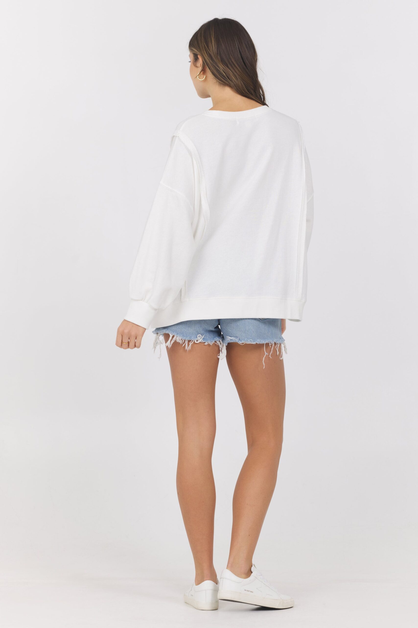 French Terry Varsity Crewneck - Image 3