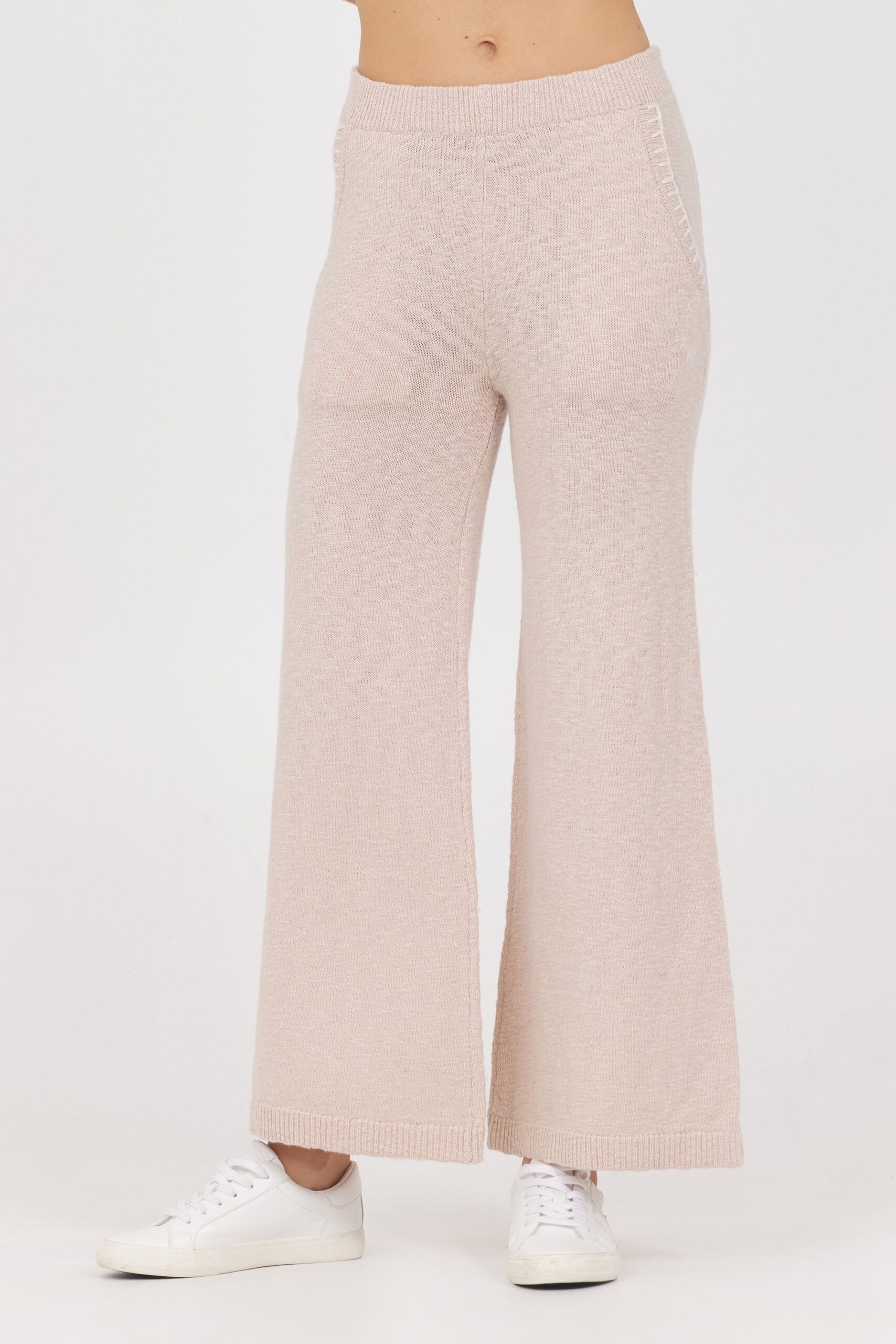 Knit Pants w/ Whipstitch - Image 2