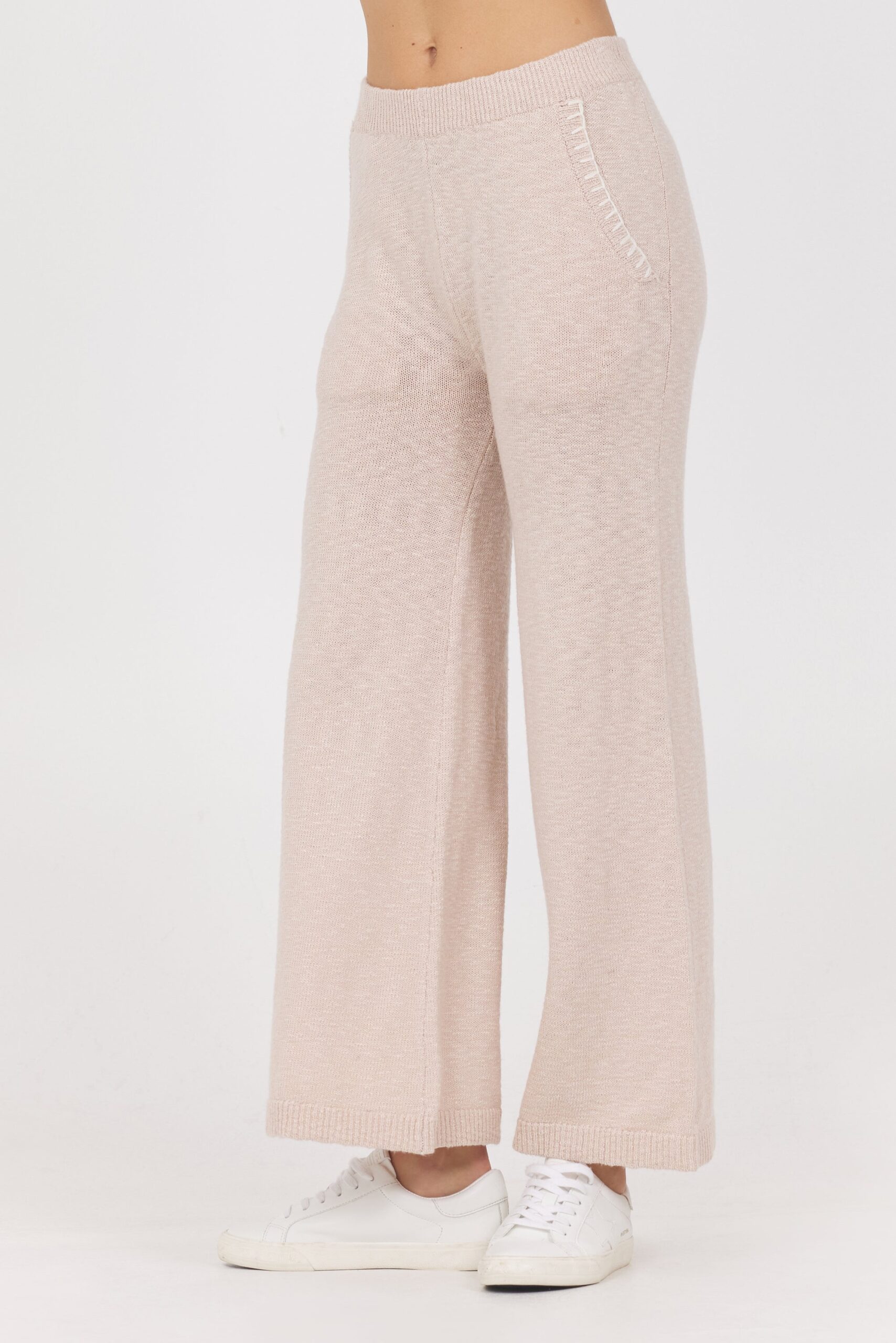 Knit Pants w/ Whipstitch - Image 3