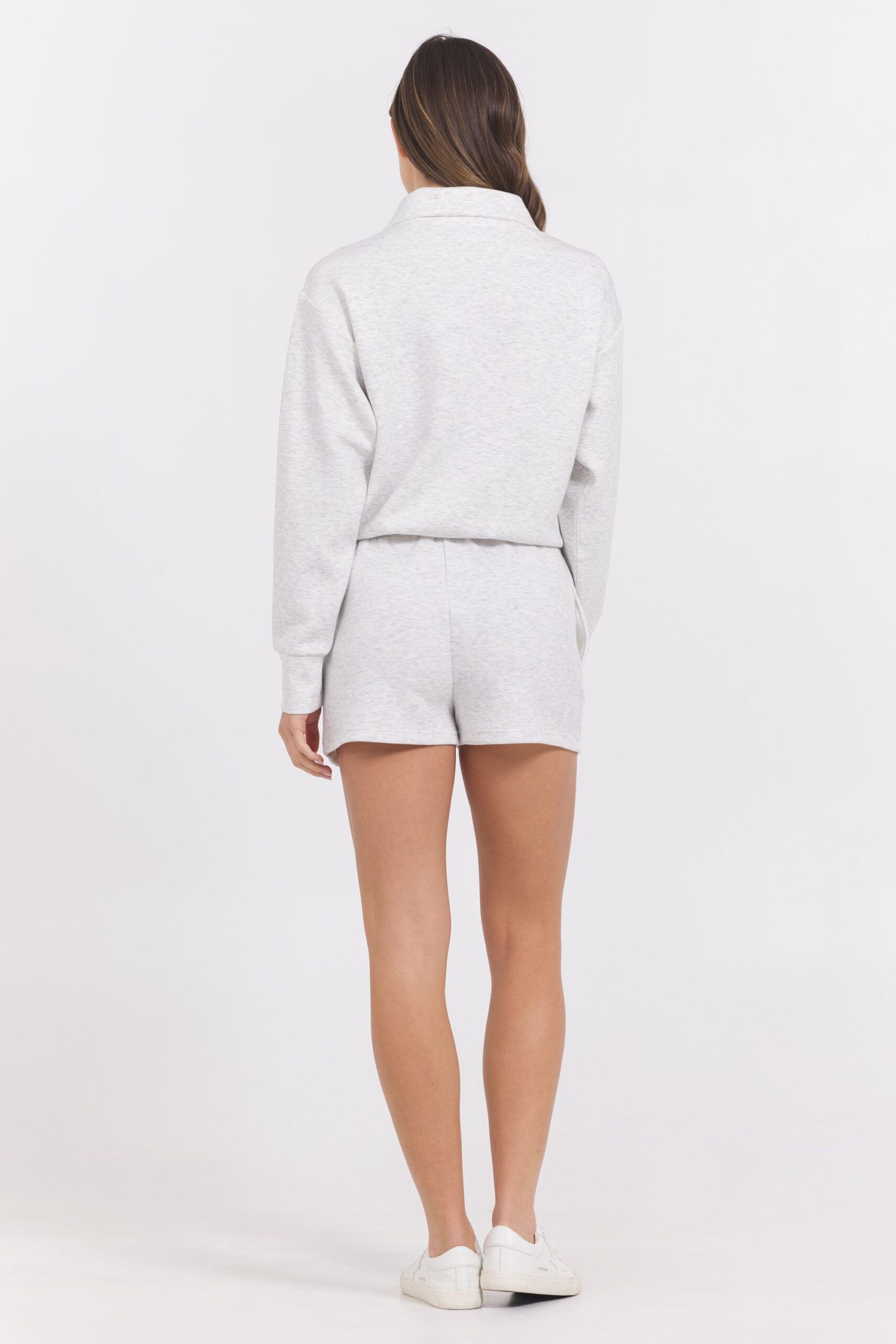 Varsity Grey Cloud Quarter Zip - Image 2