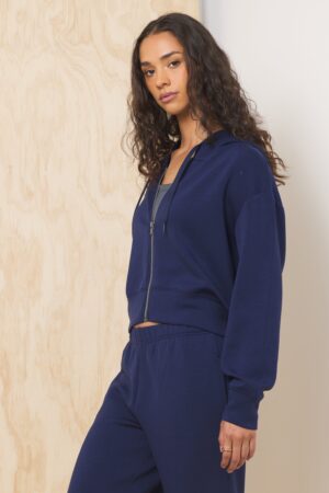 Navy Cloud Fleece 2-Piece Set