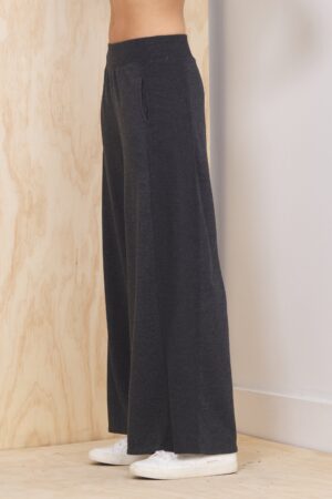 Jersey Seamed Flared Pant