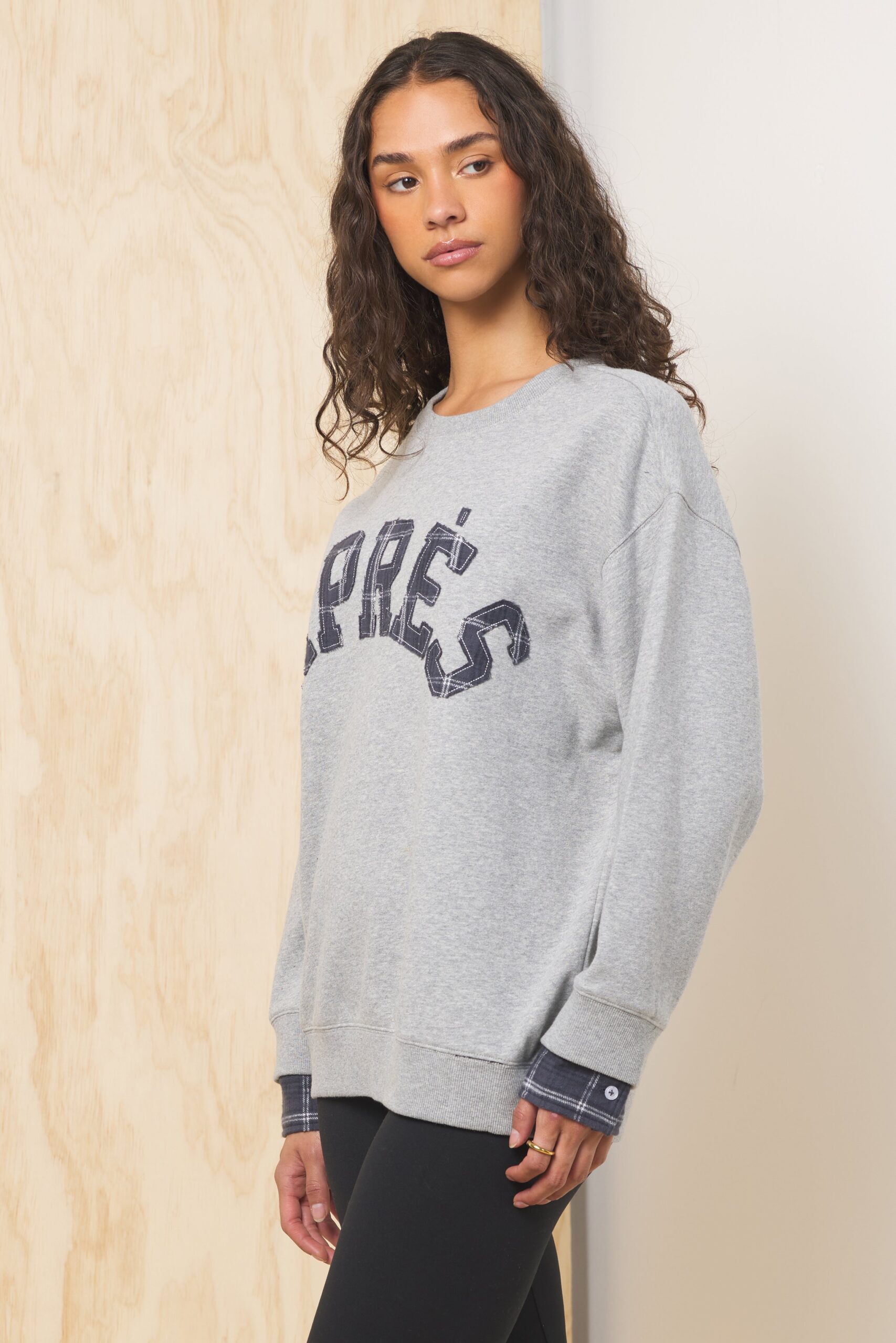 Apres Applique French Terry Crewneck - Image 3