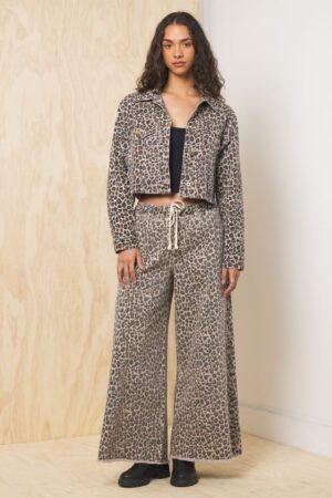 Stretch Denim 2-Piece Set