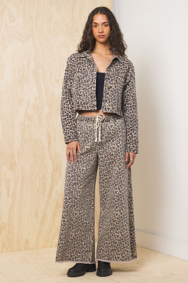 Stretch Denim 2-Piece Set