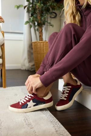 GRANDE - MAROON/NAVY