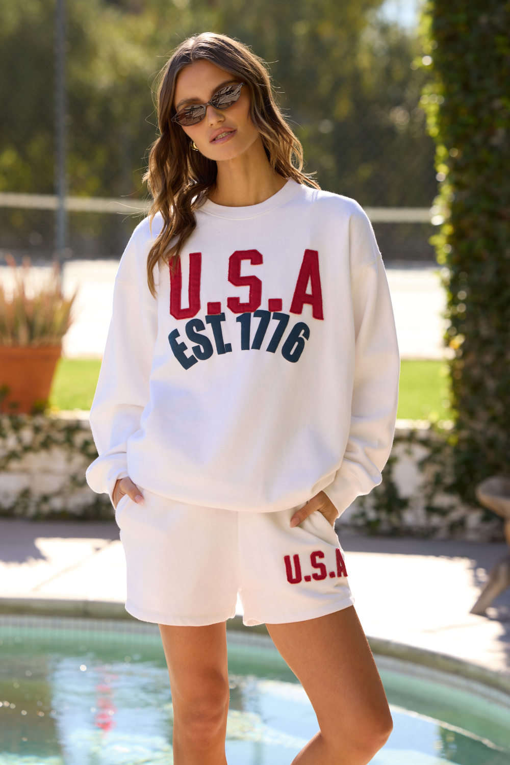 Surf Wash Fleece Crew - Image 5