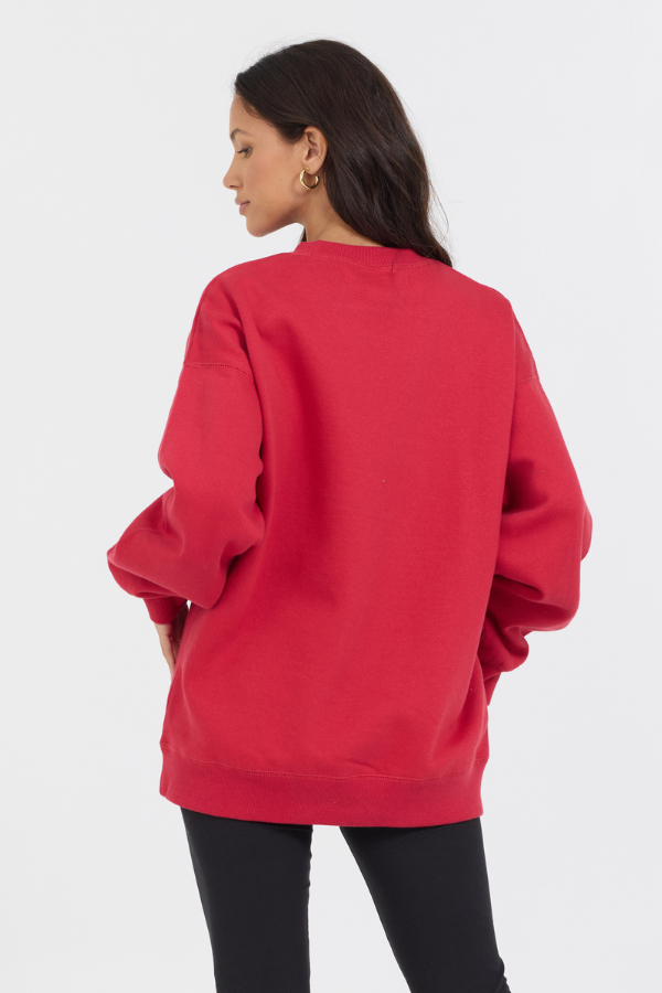 Red Proweave Crewneck - Image 2