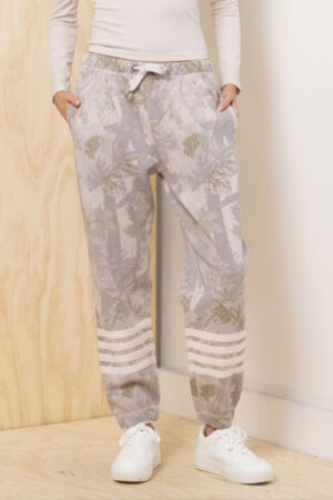 Fleece Printed Jogger